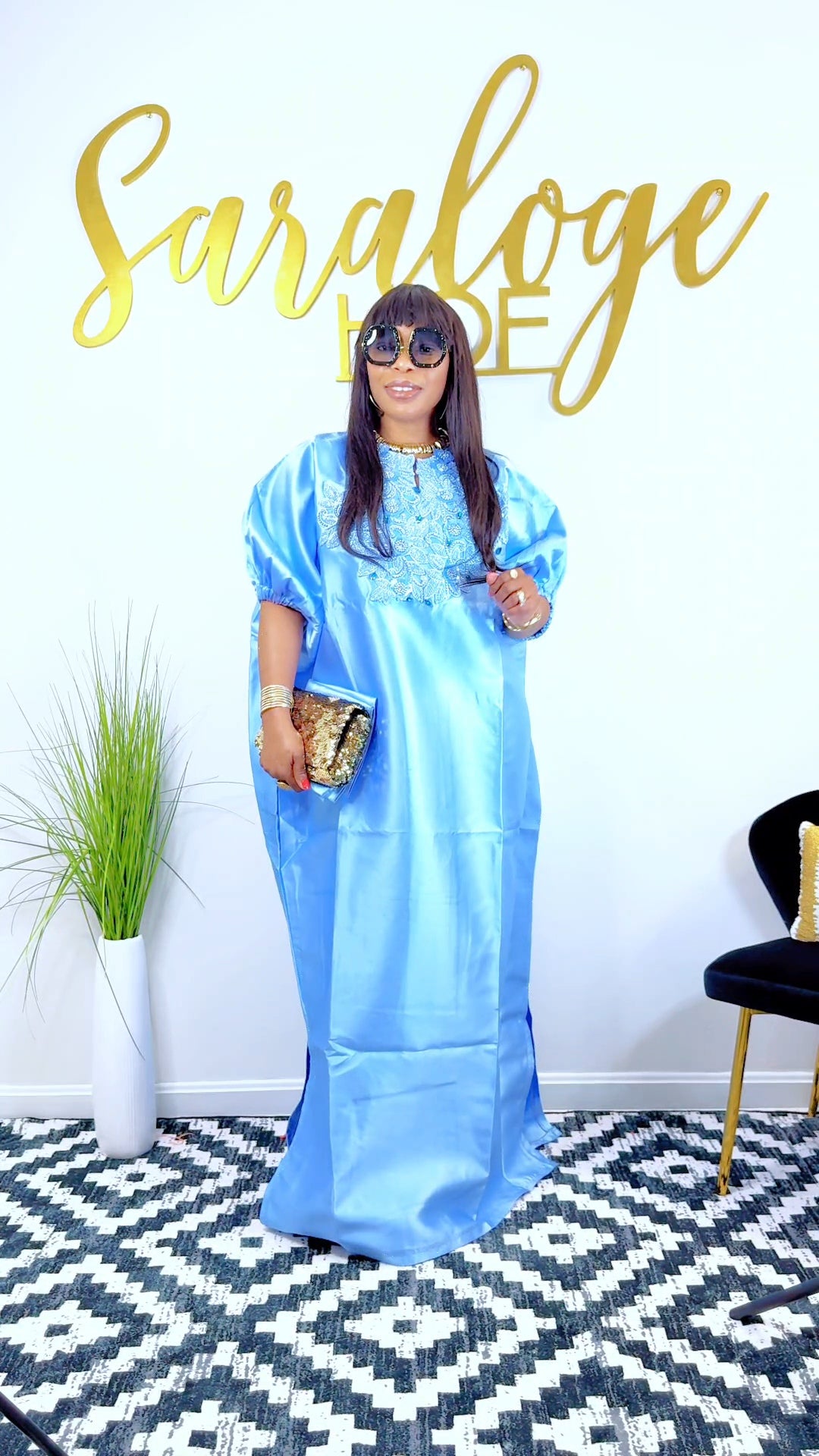 QUEEN TISHE EMBELLISHED BUBU