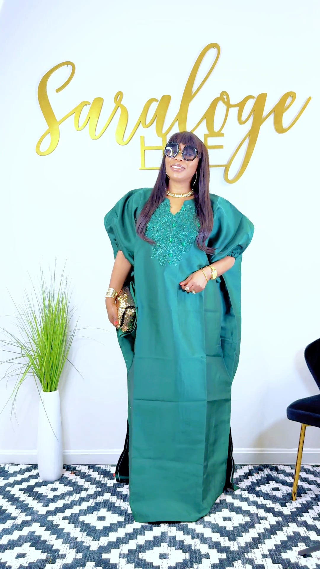 QUEEN TISHE EMBELLISHED BUBU