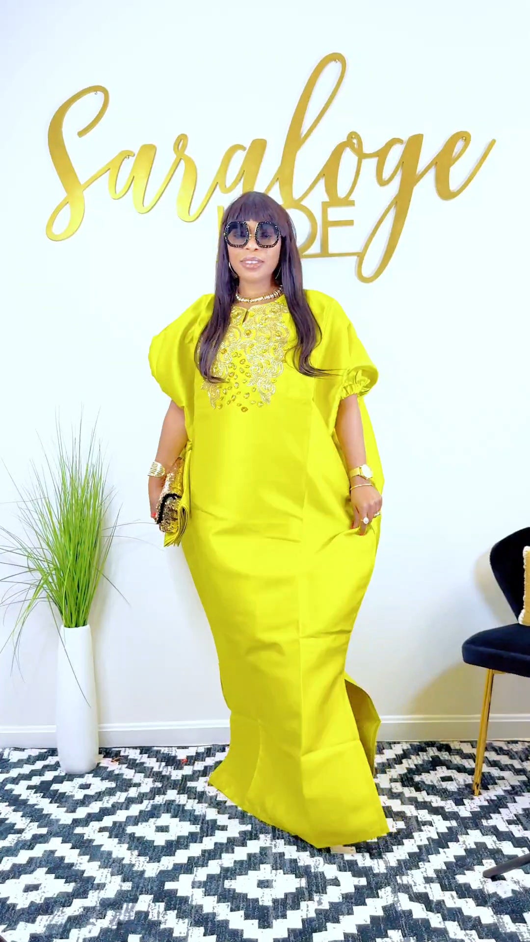 QUEEN TISHE EMBELLISHED BUBU