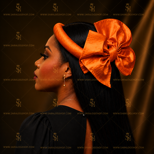 Queen Solape Headpiece Orange