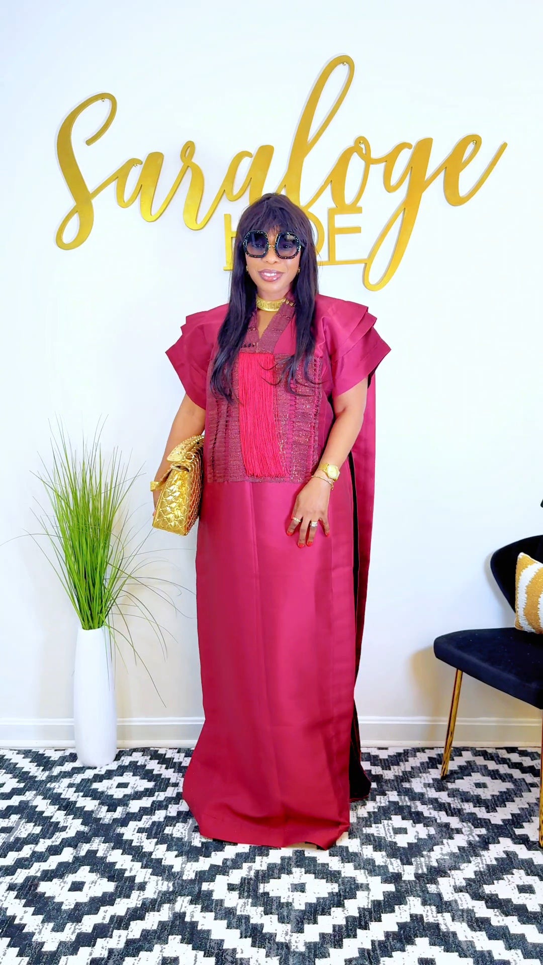 OLORI ARIKE FRINGE DRESS